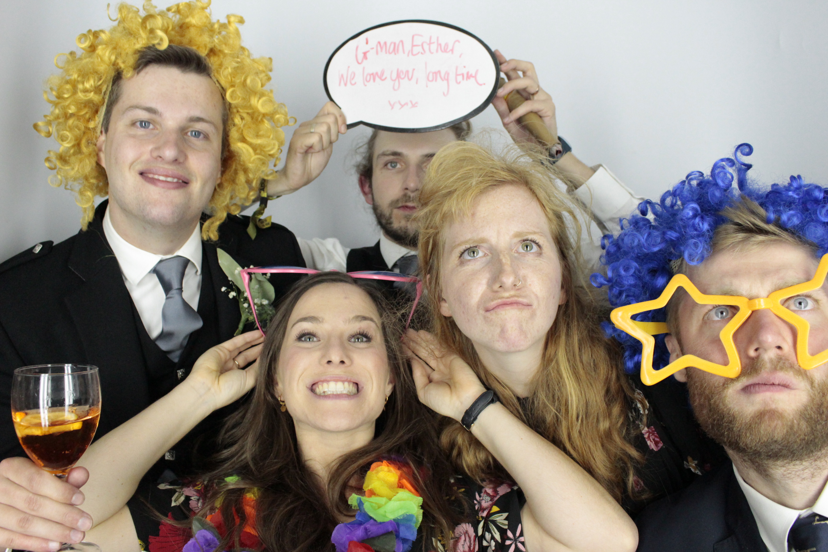 Esther & Gregor's Wedding | View more photos from the event at gallery.myphotoboothexperience.co.uk/u/MyPhotoBoothExperienceLtd/Esther-Gregors-Wedding